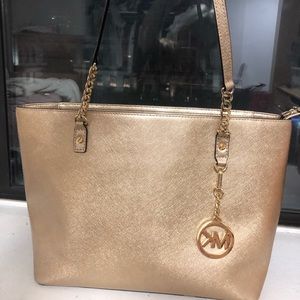 Michael kors Gold tote